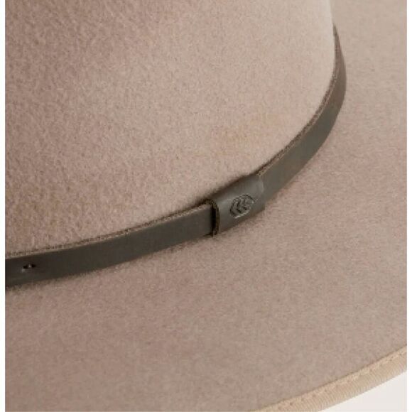 Will + Bear Calloway Felt Fedora Hat in Fawn Medium - Picture 4 of 9